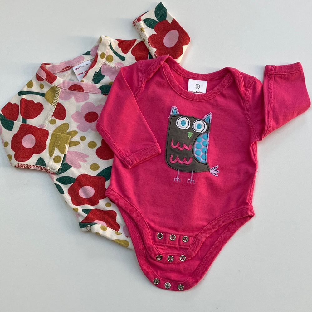 Hanna Andersson Onesies (size 50)